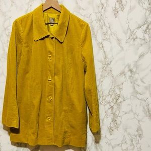 J. Jill Mustard Yellow Jacket